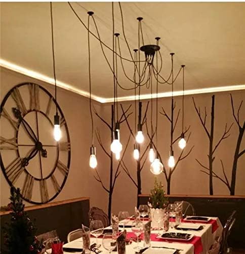 Dimmable 6W Vintage LED Edison Bulb 4000K Daylight White A19 /A60 LED Light Bulbs 600LM Led Filament Bulb 60W Equivalent E26 Medium Base Clear Glass , 6 Pack