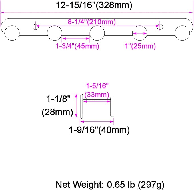 Angle Simple Towel Hook Rack Brushed Gold, SUS304 Stainless Steel Bathroom Hook Rail 5 Hooks, Utility Kitchen Towel Holder, Wall Mount