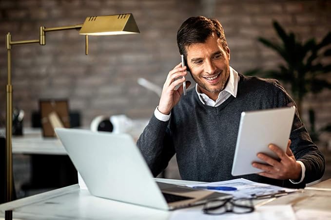 O’Bright Dimmable LED Pharmacy Floor Lamp, 12W LED, Full Range Dimming, 360 Degree Swing Arms, Adjustable Heights, Standing Lamp for Reading, Sewing, and Craft, ETL Listed, Antique Brass (Gold)