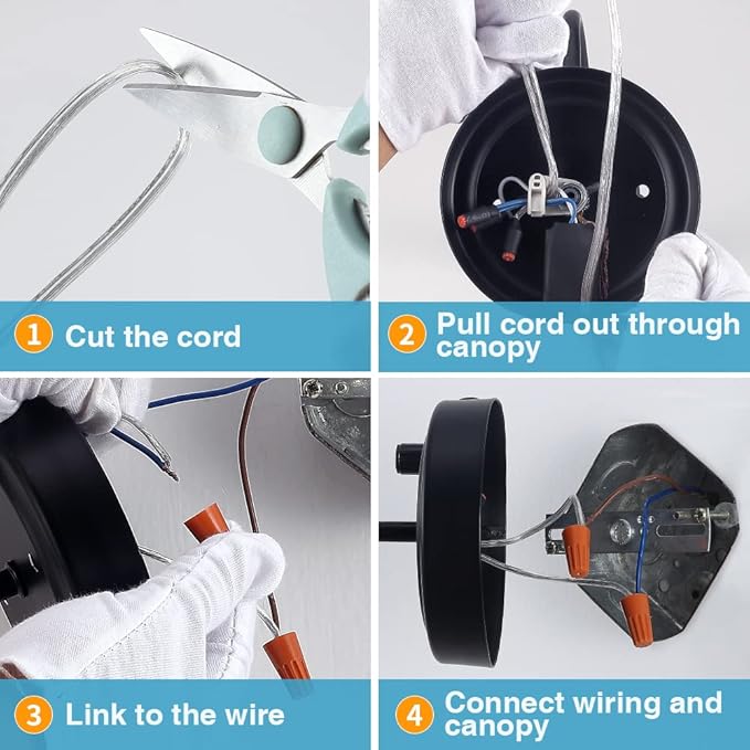 Tiffany Bedside Wall Mount Lamp with Dimmable Switch, Industrial Vintage Gooseneck Wall Sconce with Plug in Cord, Rose Stained Glass Shade Wall Light Perfect for Bedroom, Living Room and Hotel