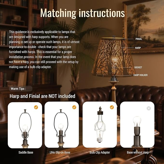 Lampshades for table lamp,metal lamp shade,small lamp shades,lamp shades for floor lamps,lamp cover,vintage lamp shade,6" Top x 10" Bottom x 7.5" High (Spider) & Bedside Lamp-Chrome Gold