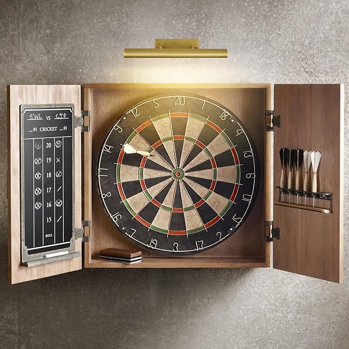 Brass Picture Lights for Wall, 18" Linear Picture Light Hardwired, 3-Light Brush Gold Art Light, Warm White 2700k Dimmable Picture Lamp, 270° Picture Frame Light for Bathroom, Living Room, Hallway