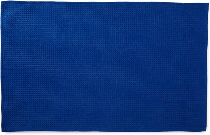 Encasa XO Kitchen Dish Towels Set | Multicolor | Waffle Weave and Flat Hand Tea Towel | 28"x18" | Quick Drying Reusable Cotton Washcloths | Multipurpose Lightweight Dishcloths Set of 12