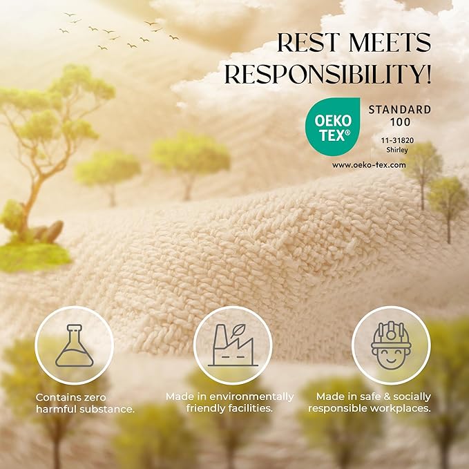 Full/Queen (90"x90") Dark Gray 100% Cotton – Soft, Breathable, Anti-Odor, Warm & Cozy Bed Blanket for All Seasons, Basket Weave, Luxury Bedding