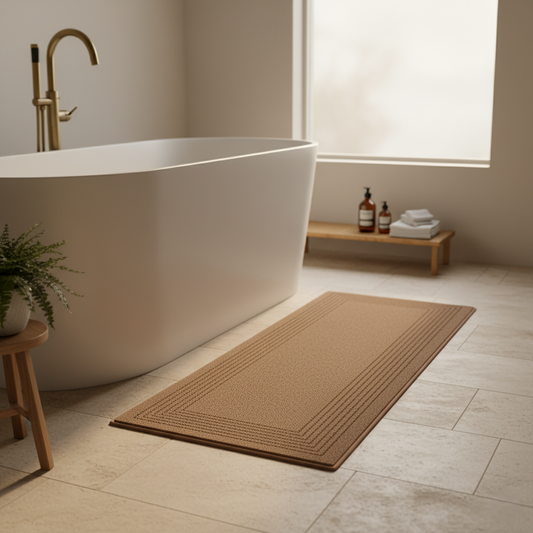 Extra Long Diatomaceous Earth Bath Mat — Natural Comfort Meets Modern Function | Homestead Market