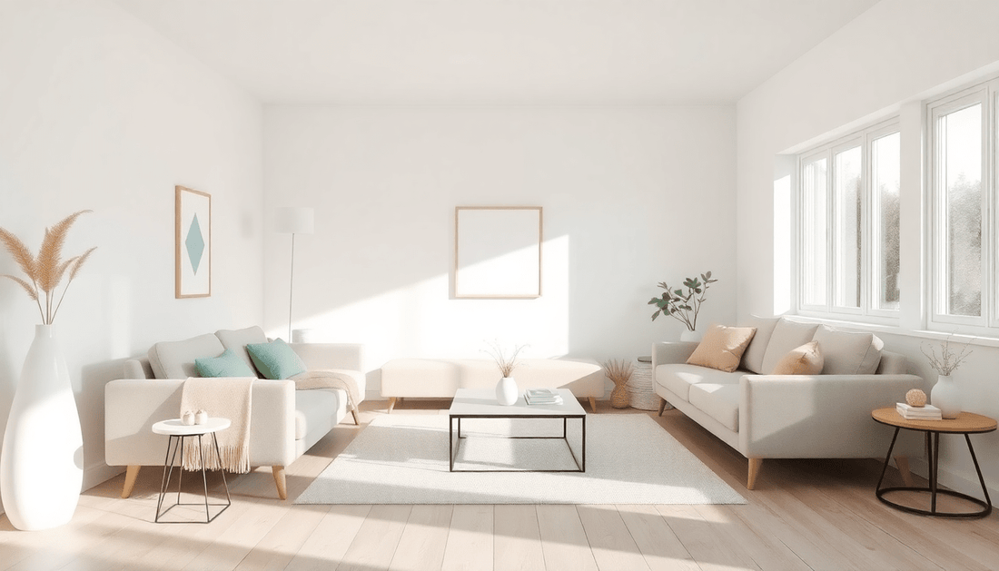 Modern Living Made Simple: Clean Home Décor Ideas with Pastel Tones