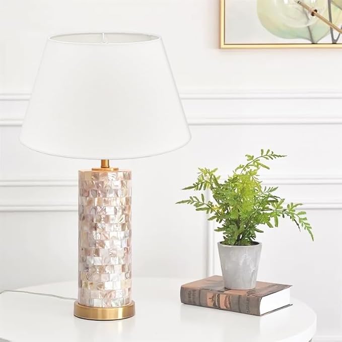 Large Empire Lamp Shade 11.5"Top x 17.9" Botton x 10.5"Height Round Lampshade Linen Lampshade Drum Lamp Shades Barrel Lamp Shades for Table Lamp(1, Round-11.5"Top x 17.9"Botton x 10.5"Height)