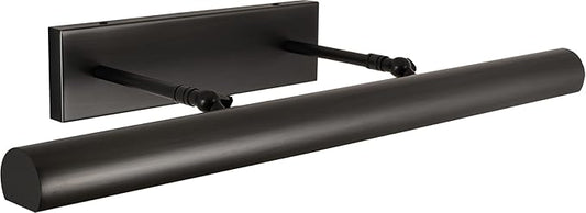 Matte Black Picture Lights for Wall, 24" Art Light Hardwired, 3-Light Bronze Gallery Light, Warm White 2700k Dimmable Picture Frame Lights, 270° Vanity Light for Bathroom, Living Room, Hallway