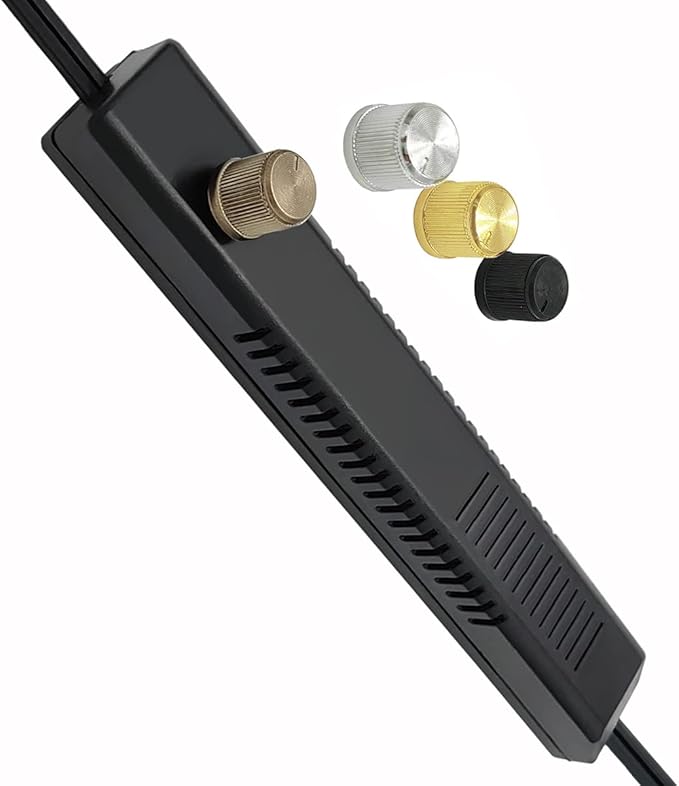 Floor Lamp LED Dimmer Switch Kit Zing Ear ZE-02A 500W Max LED Dimmer Switch with 4 Knobs for Incandescent and Halogen Lamps