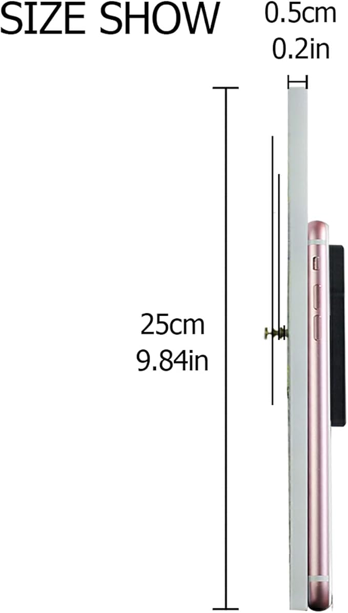 Tulips Bouquet Vase Wall Clock Non Ticking Silent Kitchen Clock Spring Flower Large Battery Operated Clocks 10 inch for Living Room Bedroom Decor