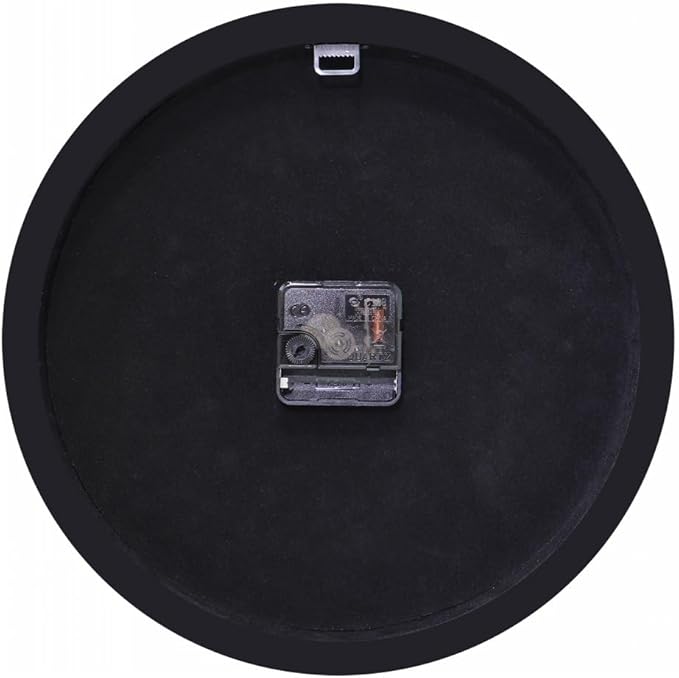 DMDFIRST Bling Silver Round Mirror Clock 12inch. Glam Sparkle Twinkle Shining Mirrored Wall Clock for Wall Decoration Silver Glass Mirror Home Decor. AA Battery is not Included.