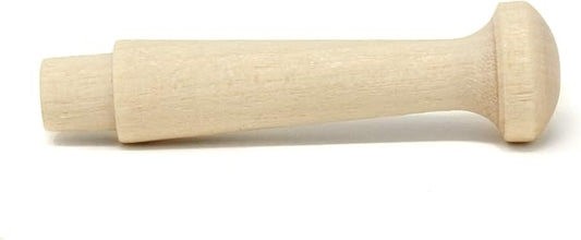 1.75-Inch Small Unfinished Shaker Pegs Includes Tenon Length of 1/4-Inch (10-Pack) - Balsam Point Workshop