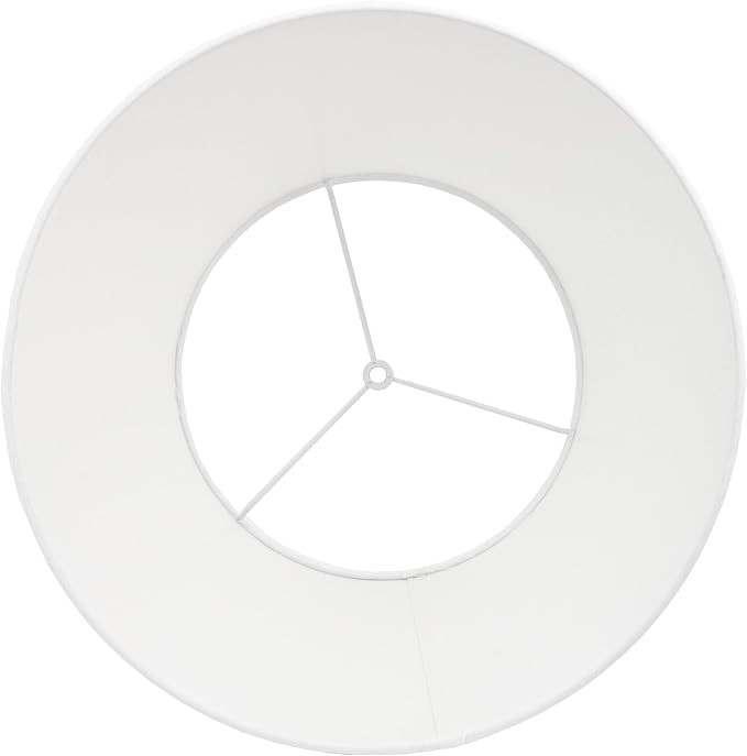 Large Empire Lamp Shade 11.5"Top x 17.9" Botton x 10.5"Height Round Lampshade Linen Lampshade Drum Lamp Shades Barrel Lamp Shades for Table Lamp(1, Round-11.5"Top x 17.9"Botton x 10.5"Height)