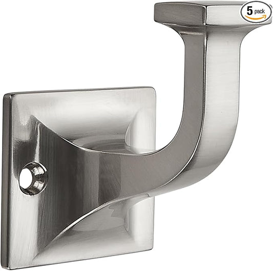 SAILING 3 Pack Coat Hooks - Brushed Nickel Robe Hooks Decorative Wall Hooks for Bathroom Bedroom Kitchen Towel Robe Clothes Cabinet Closet Bathroom Hardware