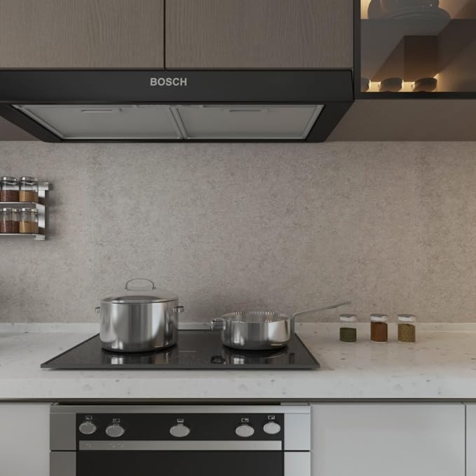 24"x591" Big Roll Thicken Granite Contact Paper Peel and Stick Countertops for Kitchen Waterproof Beige Grey Granite Wallpaper Self-Adhesive Removable Vinyl Film Marble Wallpaper for Bathroom Cabinets