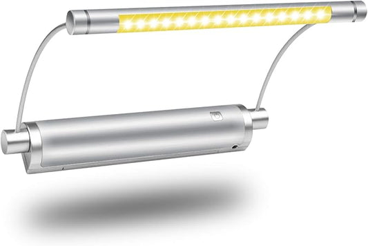 LUXSWAY Wireless Picture Light with Remote,Painting Lighting Battery Powered,9 Inch Rotatable Lights Head Art Accent Lights,Timer Auto Off,3 Modes Dimmable Display Light for Picture Canvas Artwork