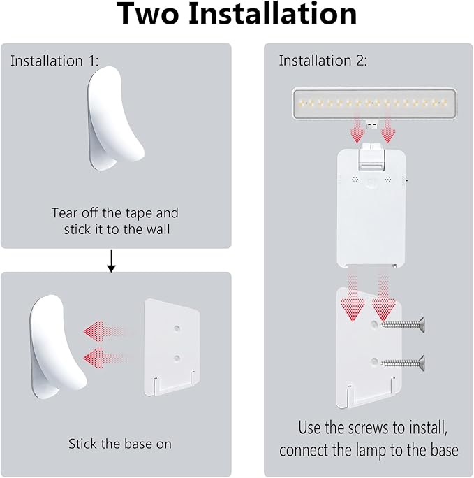 Picture Lights for Wall, 4500mAh Rechargeable Battery Painting Lights with 3 Color Temps,Remote Dimmable Timer Poster Light,Wall Decor Light for Art Display,Frame