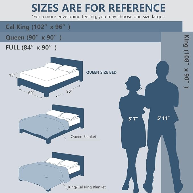 Pink Queen Size Blanket for Bed - 300GSM Soft Cozy Soft Blankets, Cute Large Lightweight Bedding Fleece Throws, Pink, 90x90 Inches