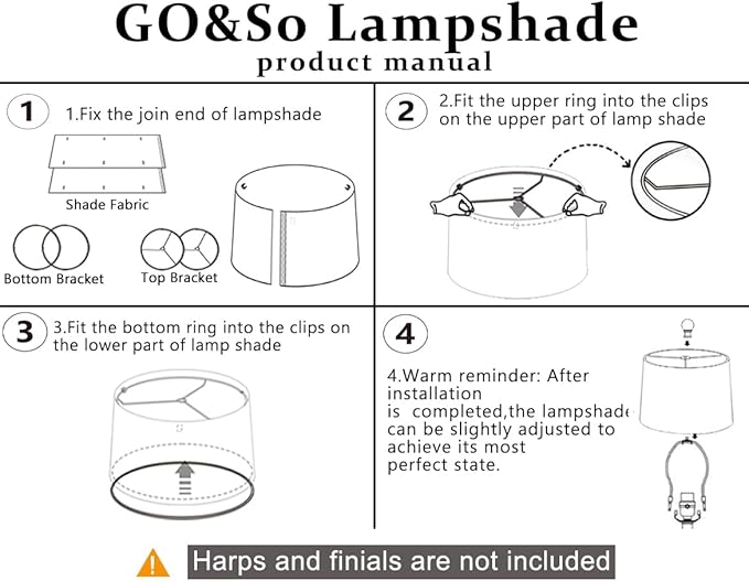 GOSO Blue Lamp Shades Set of 2,Faux Silk Lamp Shade Medium,11×13×10 Inches Spider Drum Lampshades for Table Lamps and Floor Lamp Replace the Decorated Bedroom,Modern Living Room,Simple Assembly