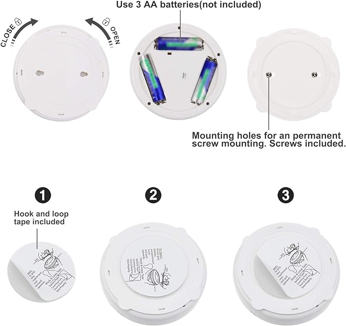 BIGLIGHT Spotlight Battery Operated, LED Puck Light, Dimmable Uplight with Remote, Stick on Accent Light for Painting Picture Wall Artwork Photo Portrait Closet Plants, Warm White, 2 Pack