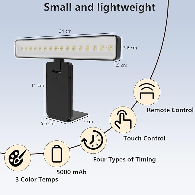 2Pack Picture Light Battery Operated with Remote, LED Painting Light for Art with 3 Lighting Colors & Dimmable, LED Art Display Accent Light on Wall for Pictures Dartboard Photo Frame Portrait