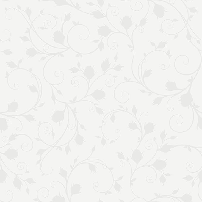 WESTICK Neutral Peel and Stick Floral Wallpaper Vintage Cream Floral Contact Paper for Walls Self Adhesive Removable Beige Flower Wallpaper for Bedroom Bathroom Accent Walls Cabinets 17.5" x 315"