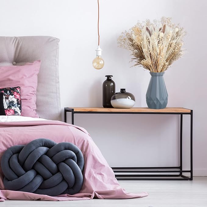 Treela 324 Pcs Dried Pampas Grass Decor 17 Inch White Pampas Reed Grass Fluffy Wedding Boho Flowers 10 Various Natural Dried Flower Bouquet Bunny Tails for Home Table Decor Rustic Farmhouse Party