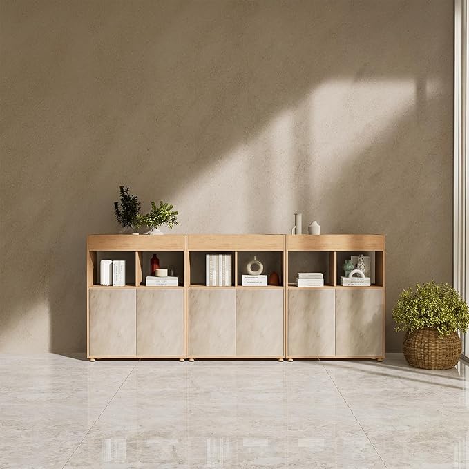 Beige Peel and Stick Wallpaper 16" x 590" Cream and Greige Concrete Contact Paper PVC self-Adhesive Waterproof Matte limewash Vinyl Removable Living Room Kitchen Bathroom Dorm Gym