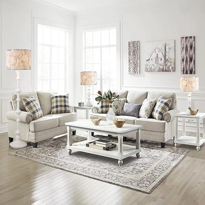 Lamp Shades Set of 2, Drum Lampshades, Lampshade 10 Inches Height, Lampshades for Table Lamp, Floor Lamp, Pendant Light, Lamp Shade Harp Holder Included