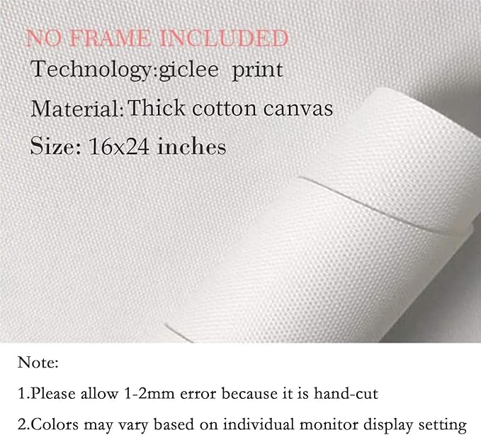 Animal Wall Art Pictures Baby Nursery Canvas Wall Art Decor Safari Animal Prints Jungle Kids Wall Art Woodland Nursery Wall Decor Giraffe Jungle Poster for Room 16x24 Inch Unframed Set of 3