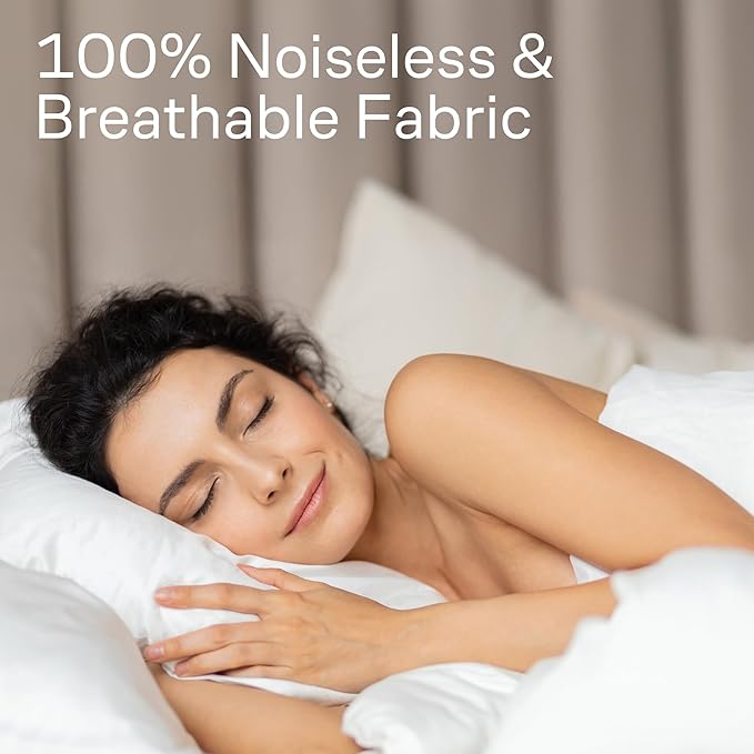 Ultra Soft Pillow Protectors with Zipper King Size - Set of 2 Breathable Pillow Covers - 100% Protection Against Stains, Dust & Dirt - Machine Washable (White)