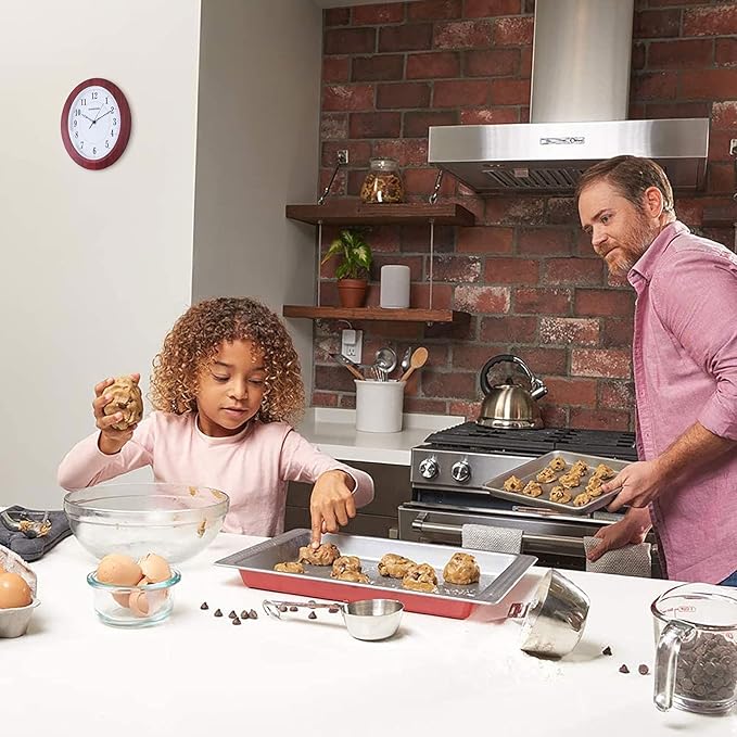 Vintage Wall Clock Retro Oval Wall Clocks Silent Non Ticking Quartz Battery Operated Easy to Read Decorative for Cafe Kitchen Living Room Bedroom Bathroom Decor by 13 inch