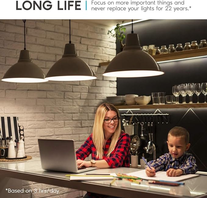 LUXRITE A19 LED Light Bulbs 100 Watt Equivalent Dimmable, 3000K Soft White, 1600 Lumens, Enclosed Fixture Rated, Standard LED Bulbs 15W, Energy Star, E26 Medium Base - Indoor and Outdoor (24 Pack)