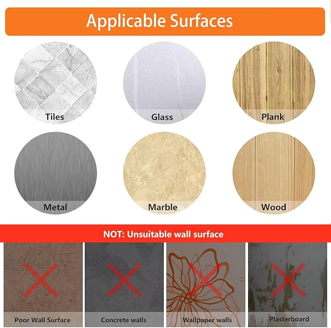 Coat Rack Hooks Wall Mounted Hold 50 lbs, Black 6Packs, Bath Towel Rope Large Hooks for Kitchen, Door, Cabinet, Bathroom, Foyers, Hallways, and Bedrooms