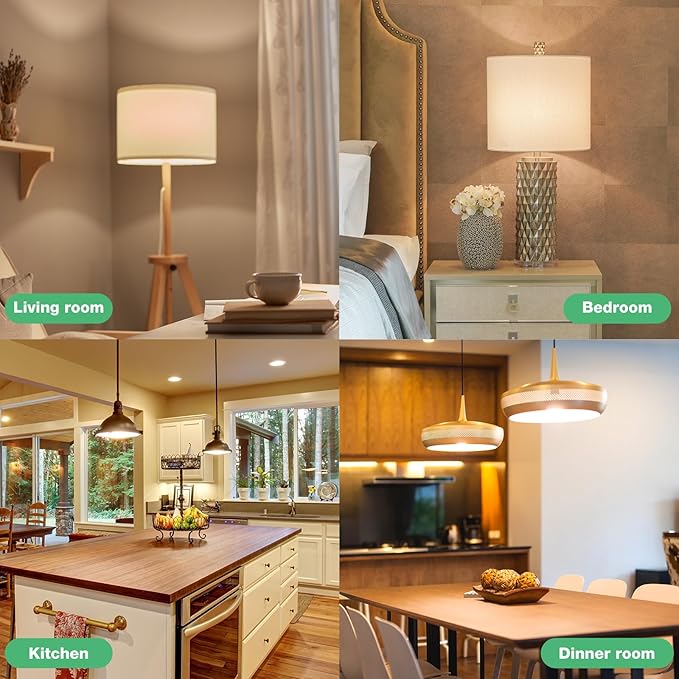 48 Pack A19 LED Bulbs 60W Equivalent, 8W Daylight 5000K LED Light Bulbs, E26 Medium Base, Non-Dimmable, 800 Lumens, Ideal for Bedroom Living Room