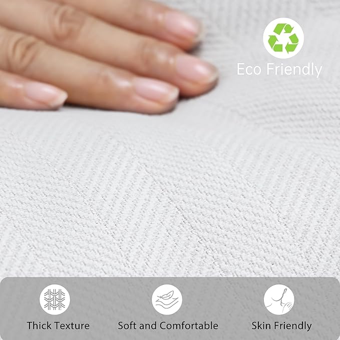 ZWJD Cream Pillow Covers 26x26 Set of 2 Chenille Throw Pillow Covers with Elegant Design Soft and Luxurious Decorative Throw Pillows for Couch, Bed, and Home Decor