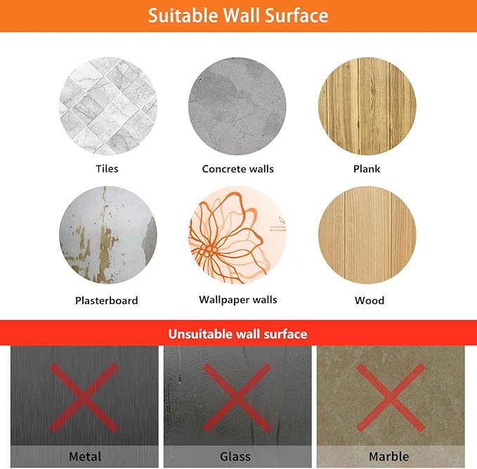 Coat Rack Hooks Wall Mounted, White 8Packs, Bath Towel Rope Hooks for Kitchen, Door, Cabinet, Bathroom, Foyers, Hallways, and Bedrooms