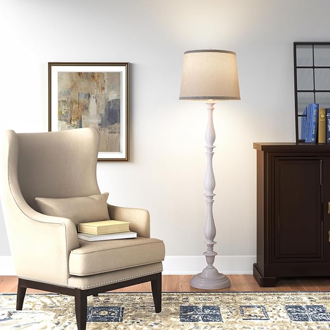 Grey Lamp Shades Set of 2, Drum Lampshades, Lampshade 10 Inches Height, Lampshades for Table Lamp, Floor Lamp, Pendant Light, Lamp Shade Harp Holder Included