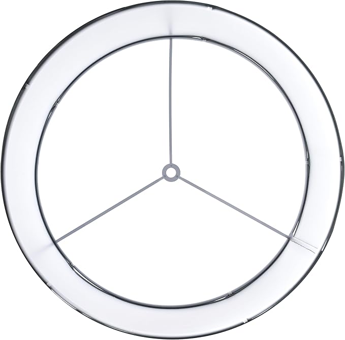 GOSO Set of 2 Medium Green Lamp Shades for Table Lamp Shade Replacement,13" Top ×13" Bottom ×10" Height，Easy Assembly-Spider Lampshades Natural Fabric Decorative-Small Floor Lampshade for Living Room