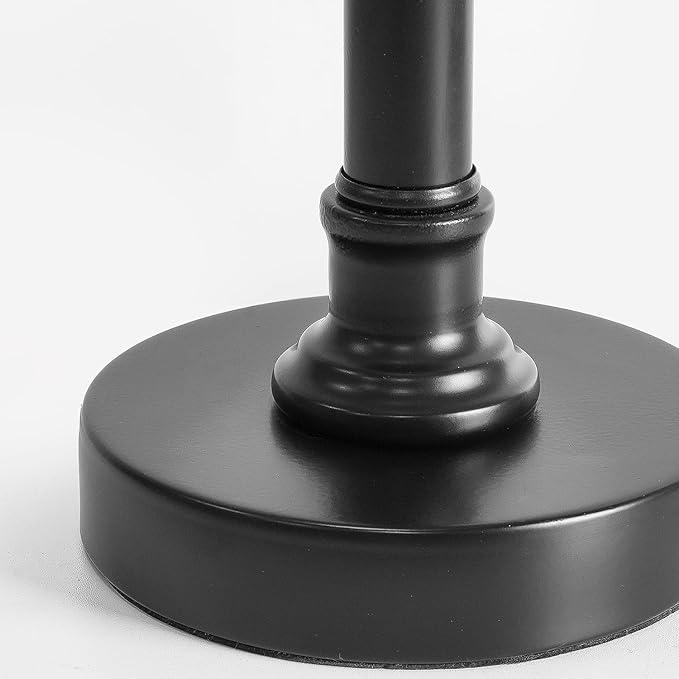 Oneach 19.5” Table Lamps Set of 2, Pull Chain Switch Bedside Table Lamps, Farmhouse Nightstand Lamp with Unique Natural Shade, Small Lamp for Living Room, Bedroom, Home Office, Nursery