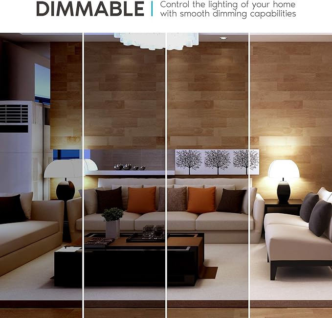 LUXRITE A19 LED Light Bulbs 100 Watt Equivalent Dimmable, 4000K Cool White, 1600 Lumens, Enclosed Fixture Rated, Standard LED Bulbs 15W, Energy Star, E26 Medium Base-Indoor&Outdoor,24 Count(Pack of 1)