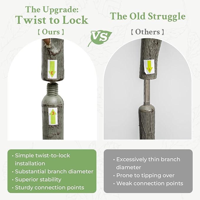 Faux Olive Tree 6FT Silk Plant Artificial Indoor, 6 FT Fake Potted Olive with Wicker Basket Planter, Tall Artificial Olive Trees with Natural Wood Trunk & Fruits for Home Office, 6 Feet (72")