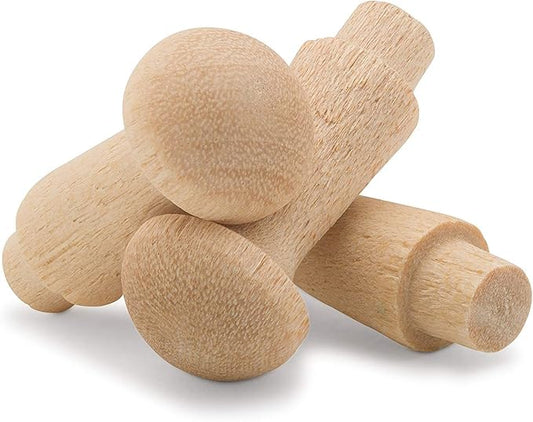 Woodpeckers Mini Shaker Pegs 1 Inch with 3/16 Inch Tenon - Package of 250