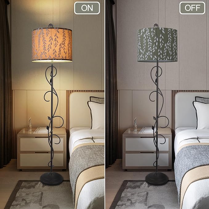 Lamp Shades Set of 2, Drum Lampshades, Lampshade 10 Inches Height, Lampshades for Table Lamp, Floor Lamp, Pendant Light, Lamp Shade Harp Holder Included