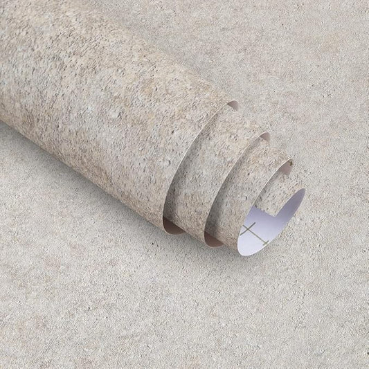 32"x354" Granite Countertops Contact Paper Peel and Stick Waterproof Beige Grey Granite Wallpaper Self-Adhesive Removable Vinyl Film Marble Countertops Wallpaper for Kitchen Bathroom Cabinets