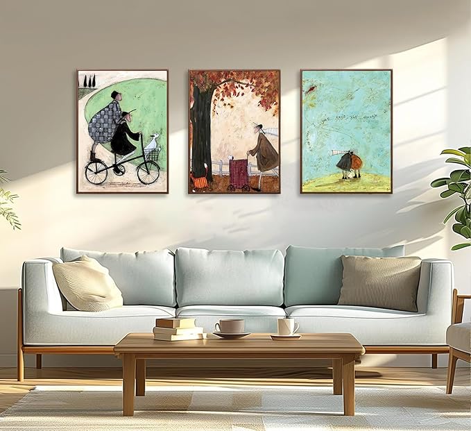 3pcs Aesthetic Abstract Canvas wall art Natural Minimalist Posters Prints healing pictures wall decoration for Living Room Bedroom Bathroom Kitchen Office decoration Unframed