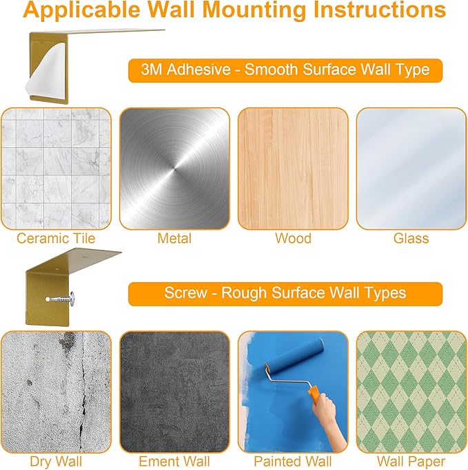 3Pcs Picture Light Battery Operated, 13 RGB Color Magnetic Led Art Display Light for Picture Frame Artworking, Wireless Painting Light with Remote Control, Party Wall Decorative Lighting, Gold-RGB