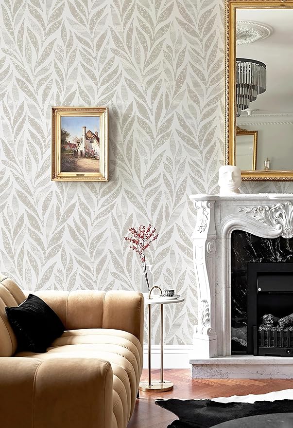 Safiyya Peel and Stick Wallpaper Boho Modern Contact Paper Peel and Stick Wall Paper Self Adhesive Removable Wallpaper for Bedroom Bathroom Vinyl Roll 118"x17.3"