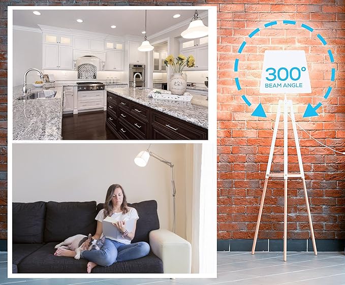 Leools E26 Edison Bulb 8W Equivalent E26 LED Bulb 100 Watt Dimmable Daylight 4000K E26 Light Bulb AC120V 800lm Tubular T14 LED Bulb for Pendant,Sputnik,Vanity,Chandeliers Pack of 6