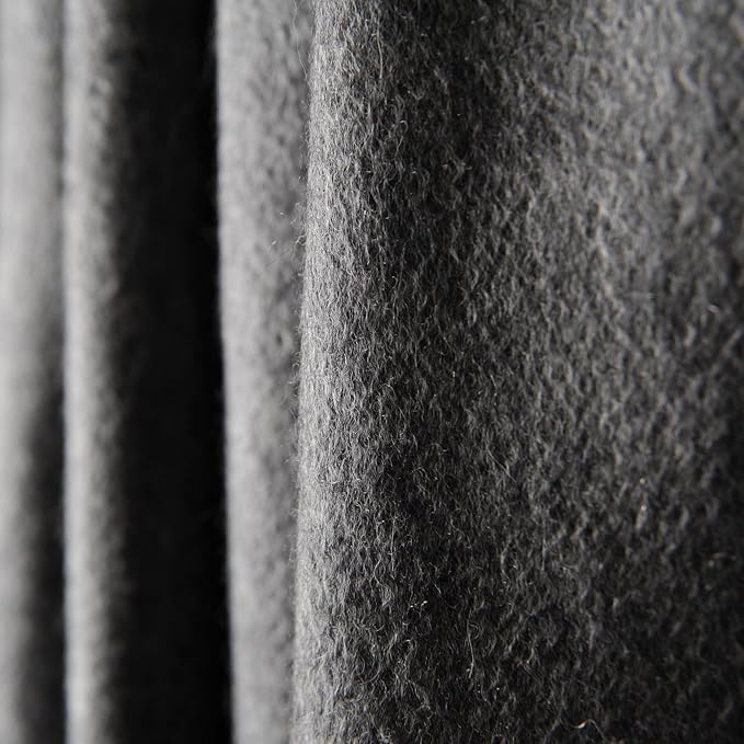 CUDDLE DREAMS Premium Cashmere Throw Blanket with Fringe, Luxuriously Soft (Gray)